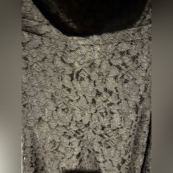 DVF - Amira Lace Dress in Black size 0 - Picture 4 of 6